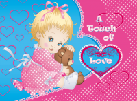 Girl and Bear