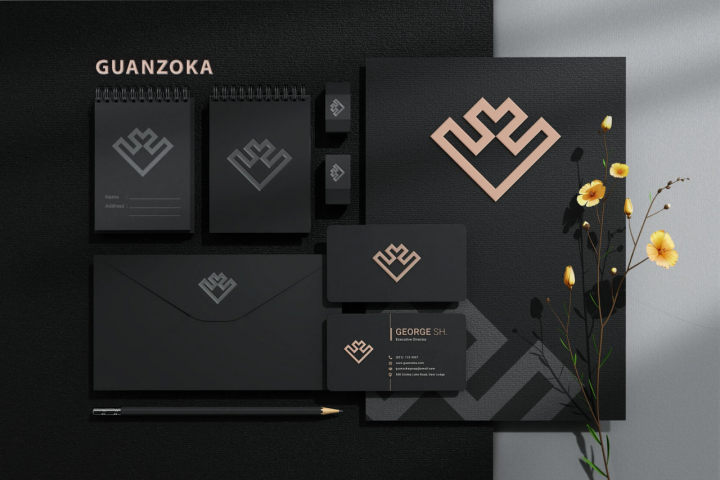 Дизайн фирменного стиля GUANZOKA
