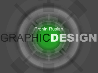 Сайт Pronin Ruslan Graphicdesign