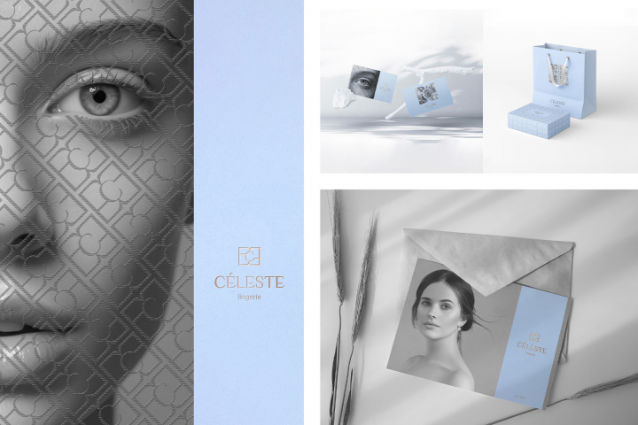 Seleste. Логотип и фирменный стиль