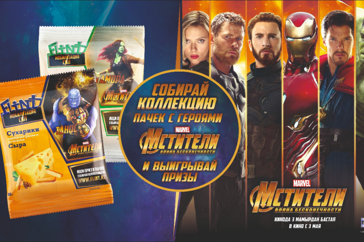 Коллаборации FMCG бренда с Marvel | рост продаж и вовлечения