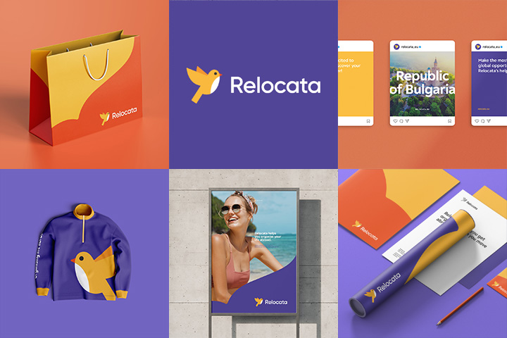 Relocata / Разработка бренда