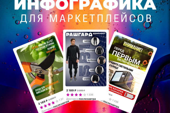 Инфографика для маркетплейса