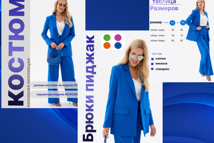 Инфографика костюма
