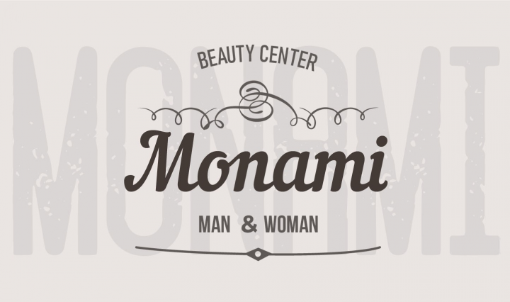 Логотип для салона красоты Monami