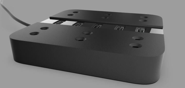 Modular charging port