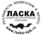 Отрисовка логотипа для компании "Ласка СПБ"
