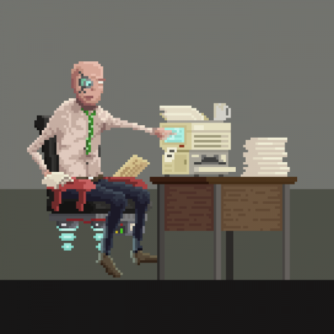 Cyber worker