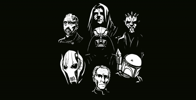 Рисунки персонажей Star Wars