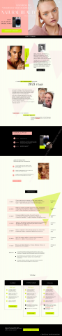 Landing page для марафона