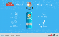 Промосайт напитка IdrinQ