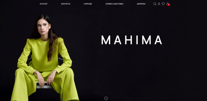 Магазин модной одежды — MAHIMA