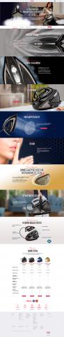landing Page для Tefal.ru