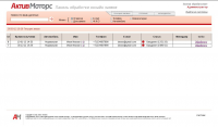 панель обработки завок
