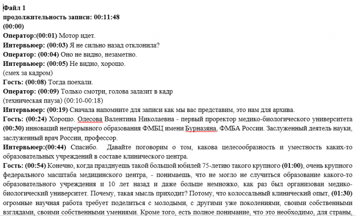 Расшифровка видео 34 минуты