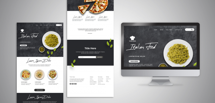 «Landing page» Готовое решение для вашего сайта [студия WOUTERS]
