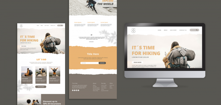 «Landing page» Готовое решение для вашего сайта [студия WOUTERS]