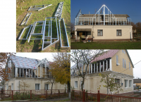 ЛСТК, (ЛМК), надстройка мансардного этажа