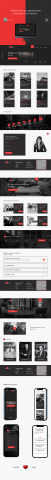 landing page для юридической компании  "Сила Закона"