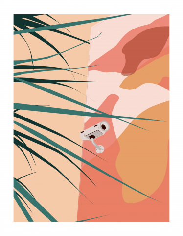 Botanical abstract wall arts vector collection.Design for packag