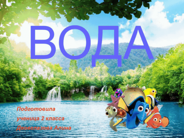 Вода