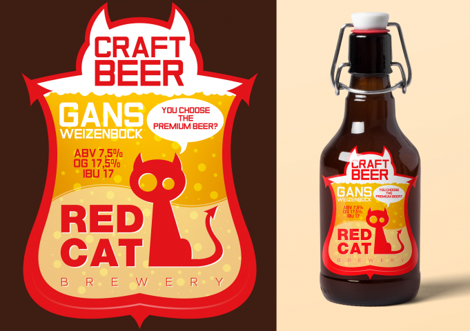 Red Cat craft beer