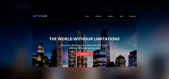 Landing Page "Live"