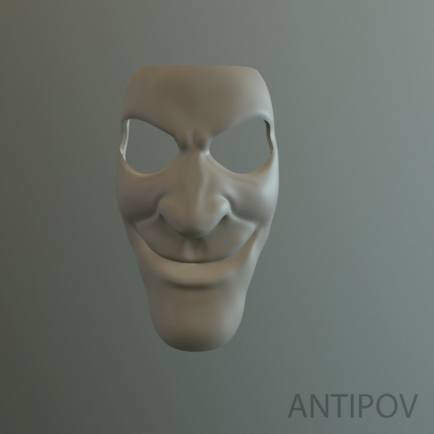 Маска из игры We A Happy Few . Заказ 3D печать можно у меня