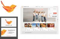 Фирменный стиль для проекта Sparrow'a app