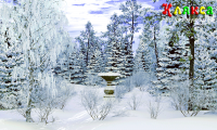 "Зима" (Широкоформатная 3D картина)