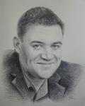 Графический портрет в карандаше