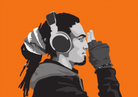 Портрет в стиле pop-art