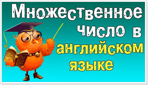 Множественное число существительных