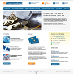 Сайт компании «Vizus Consulting» Ltd