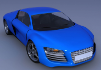 Audi R8  - первый блин комом