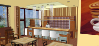 sketchup_кофейня3