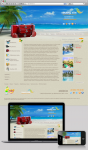 Дизайн сайта туристическое агентство "Travel sun"