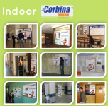 Corbina Telecom - индор реклама