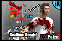 UVPaint (skinned mesh decal system) [unity asset]