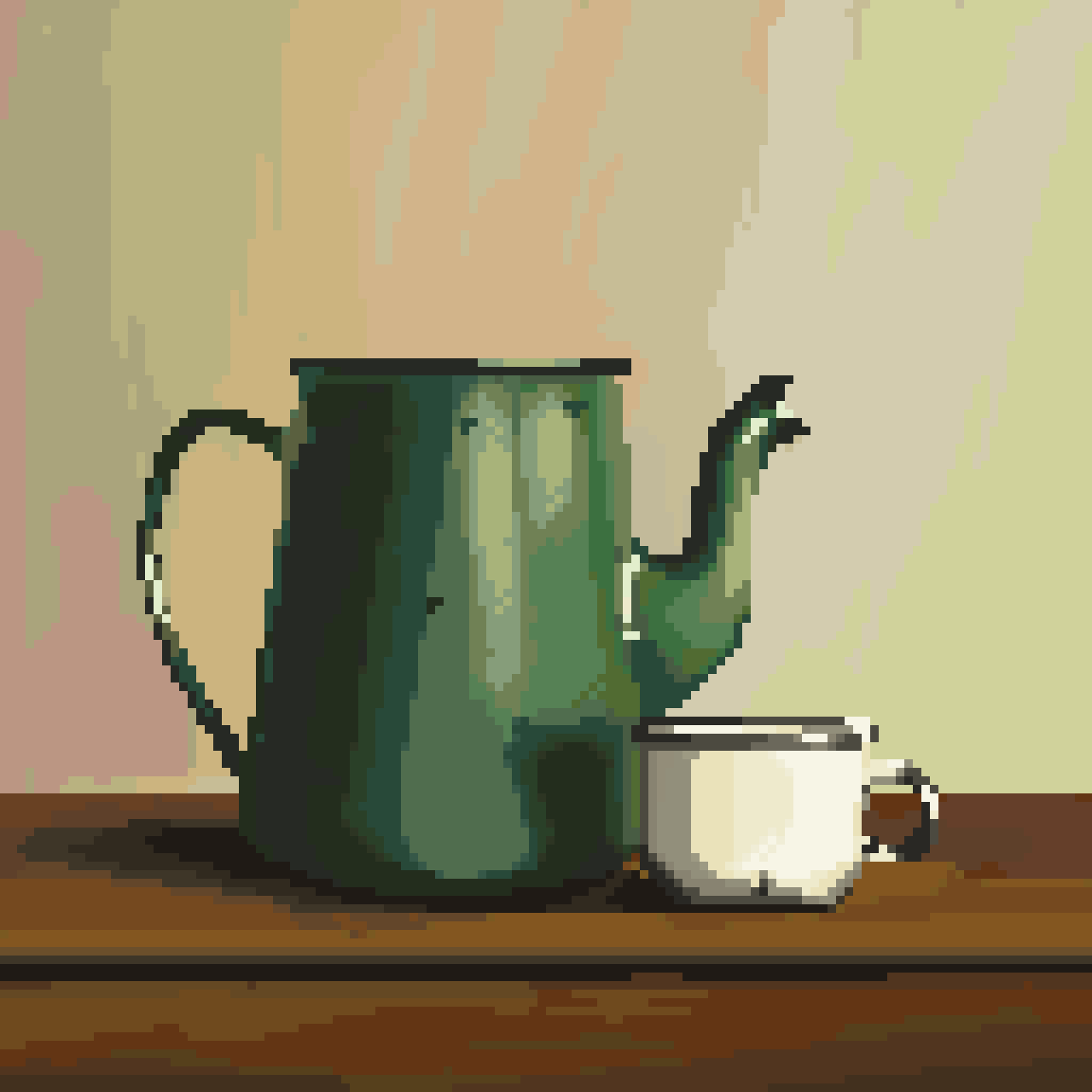 Получасовые зарисовки pixel-art