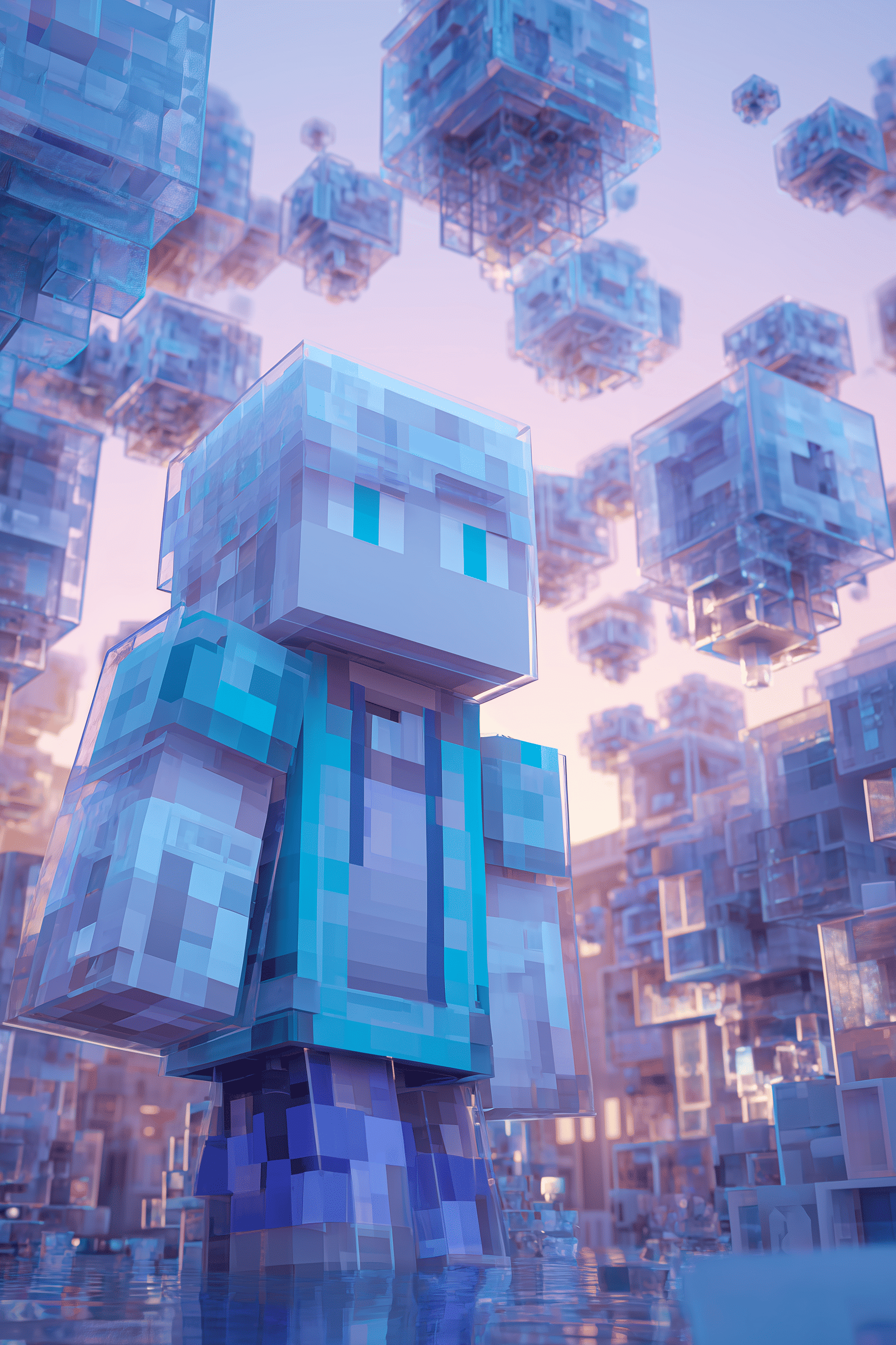 Crystal Dreams | Minecraft-стиль персонажи