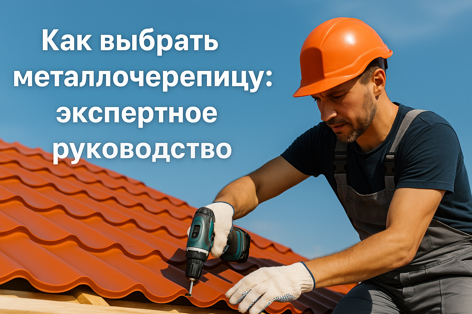 Кейс: экспертная статья по выбору металлочерепицы для строительного блога. Подготовил технический материал с анализом покрытий, профилей и критериев качества.