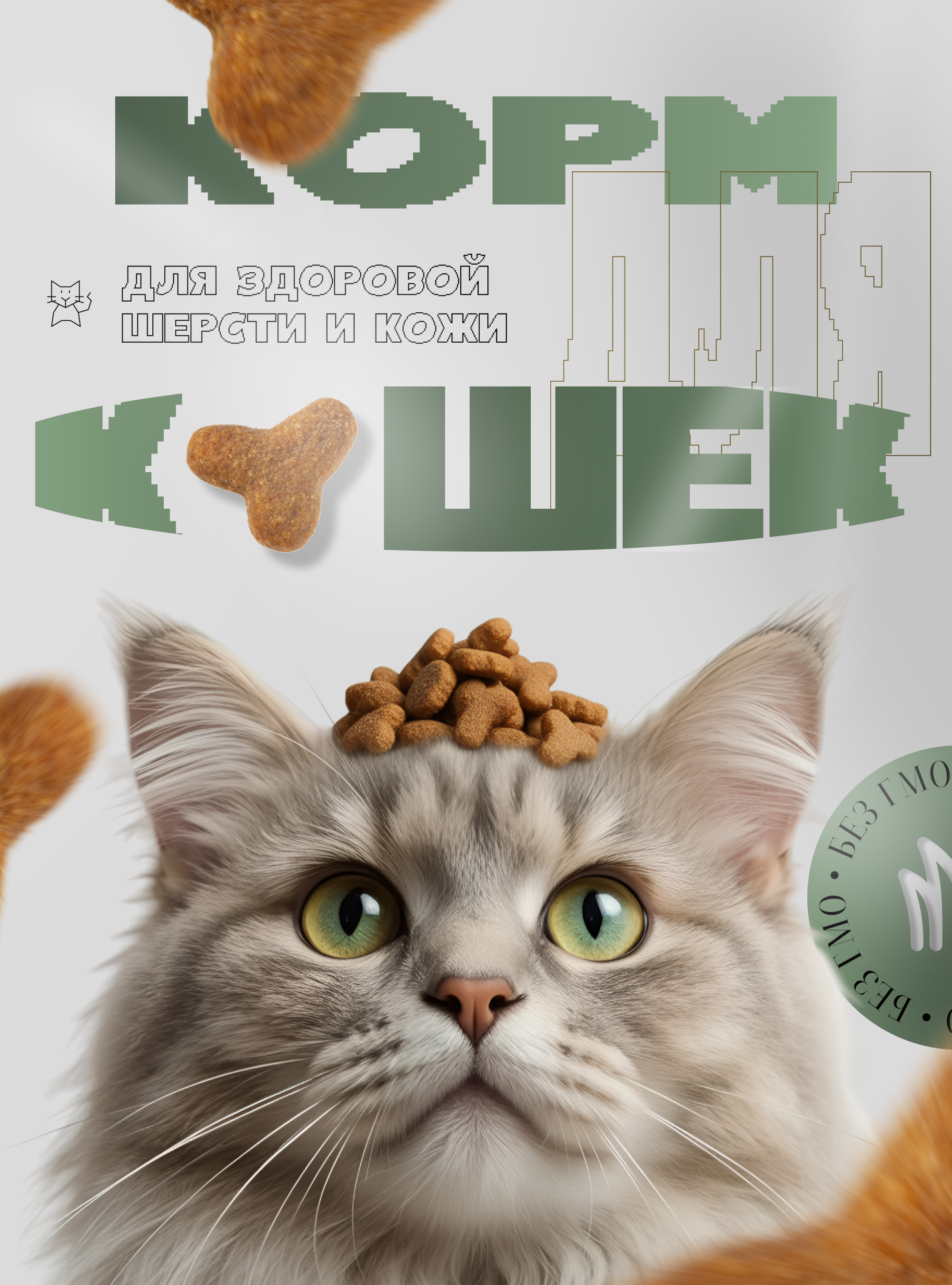 Инфографика (Корм для кошек)