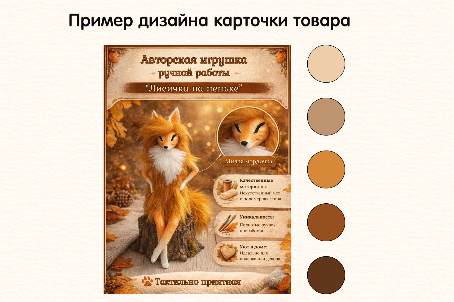 Лисичка - обложка карточки товара