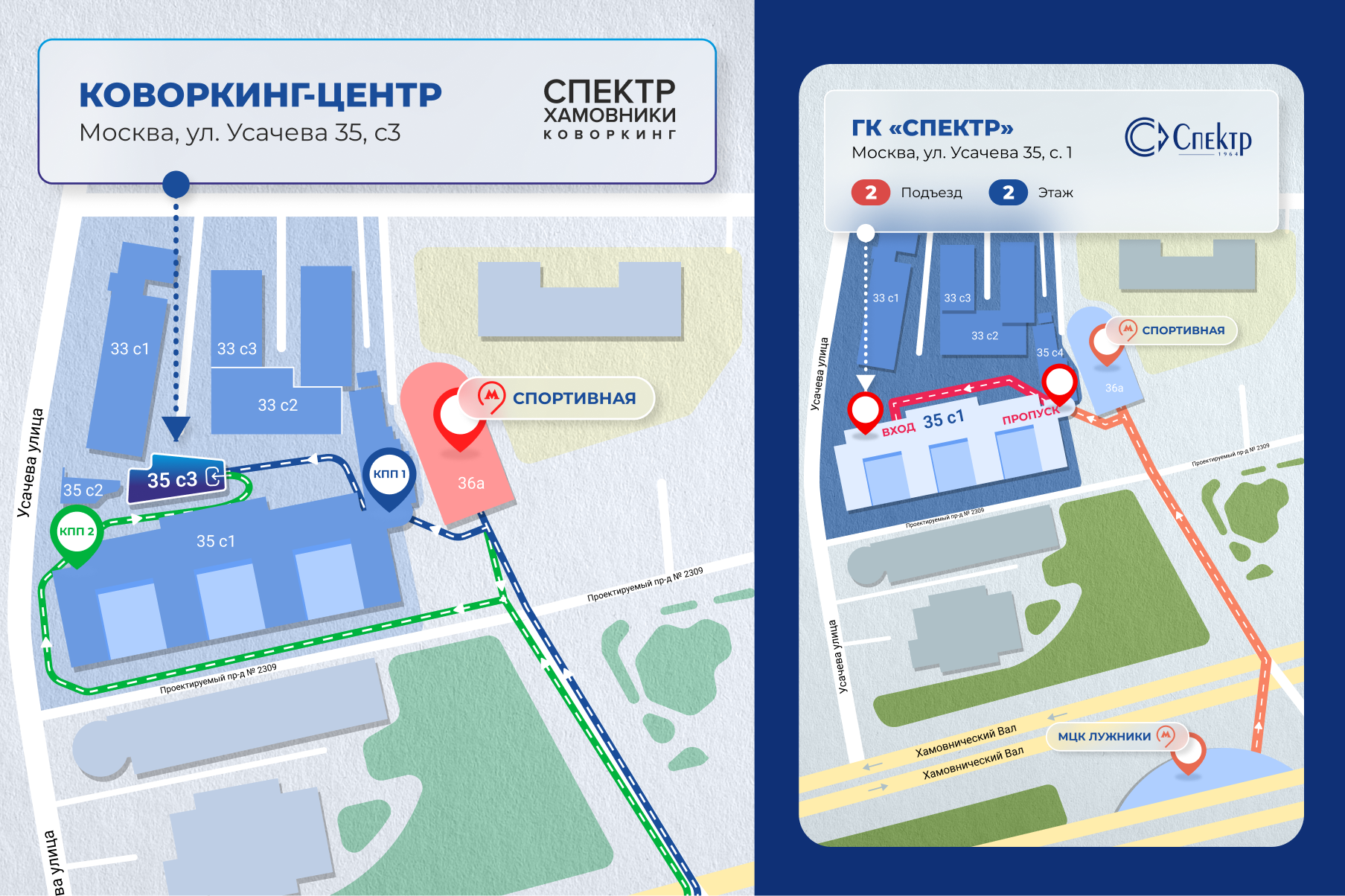 3 схема прохода к зданию, иллюстрация вектор.png