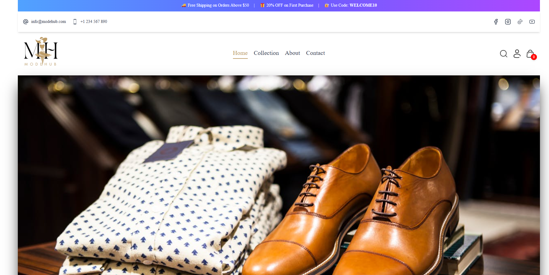 Fullstack E-commerce webaplication