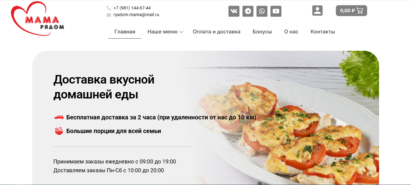 Wordpress сайт