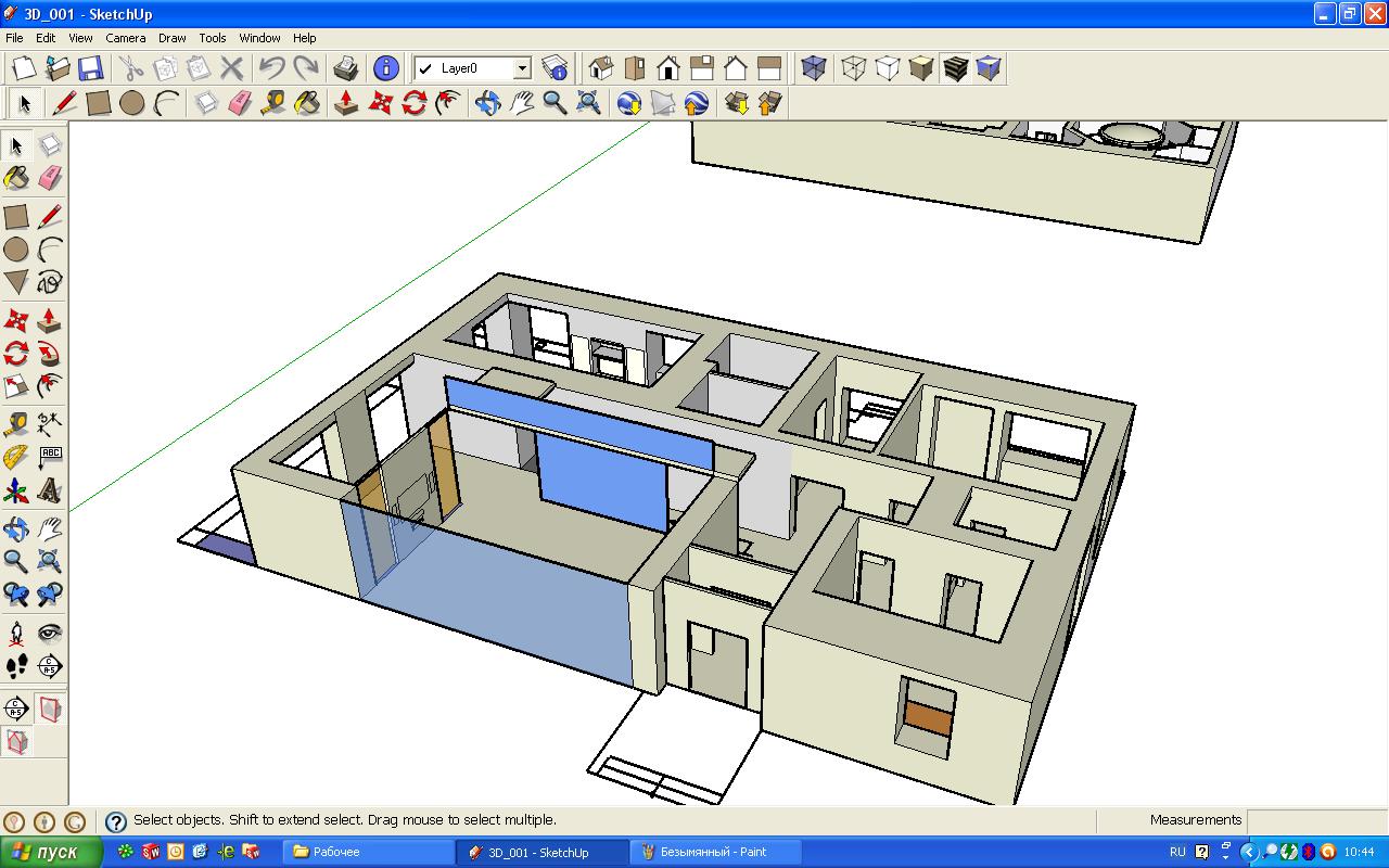 3d sketchup интерьер - Фрилансер Сергей Serj777 - Портфолио - Работа #954325