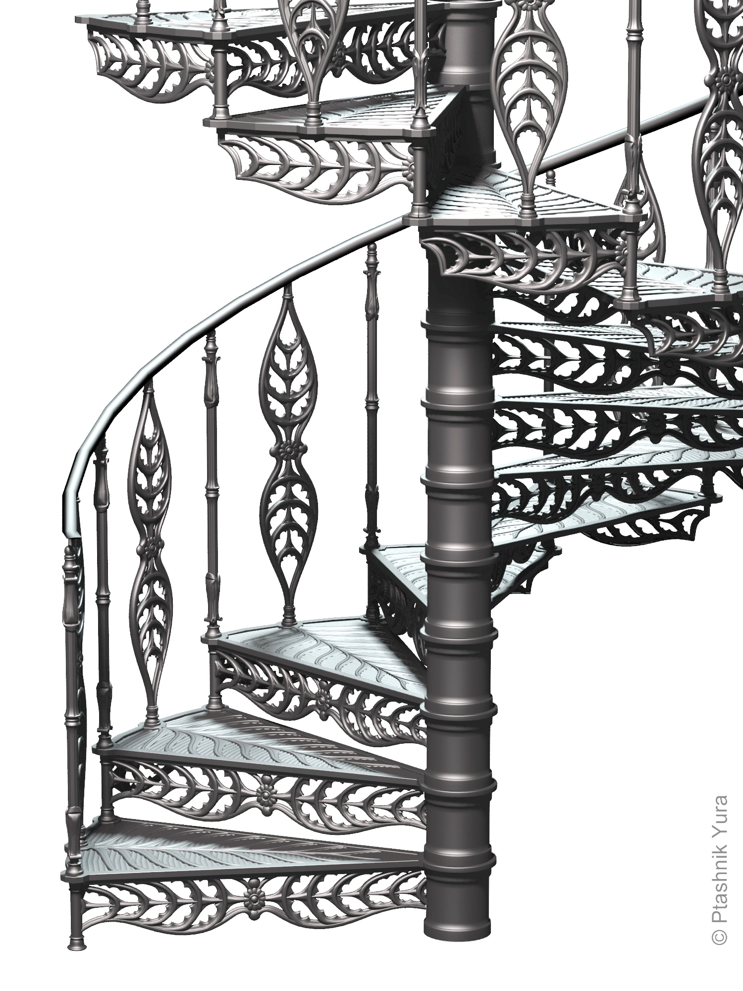 Винтовой лестницы узор