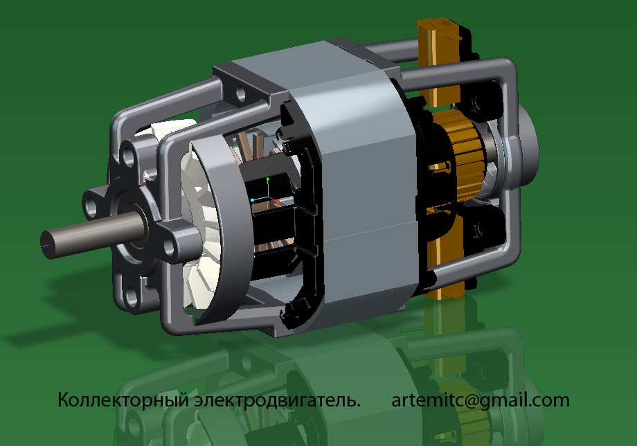 Коллекторный двигатель фото